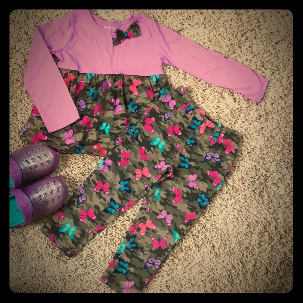 3T Purple Camo Outfit